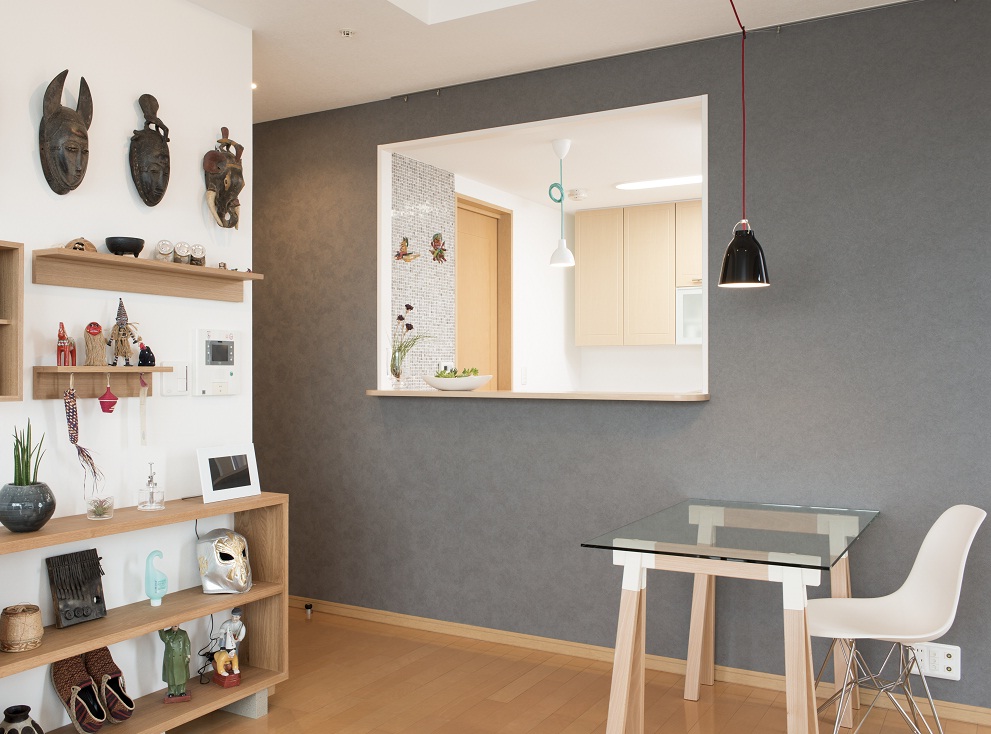 キッチン前面壁を撤去して開放的に キッチンのリフォーム 野村不動産パートナーズ