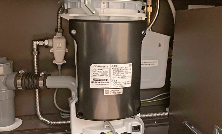 キッチンのディスポーザーの故障・不具合