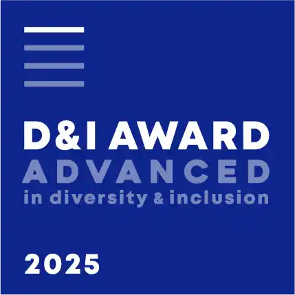 D&I AWARD ADVANCED in diversity & inclusion 2025