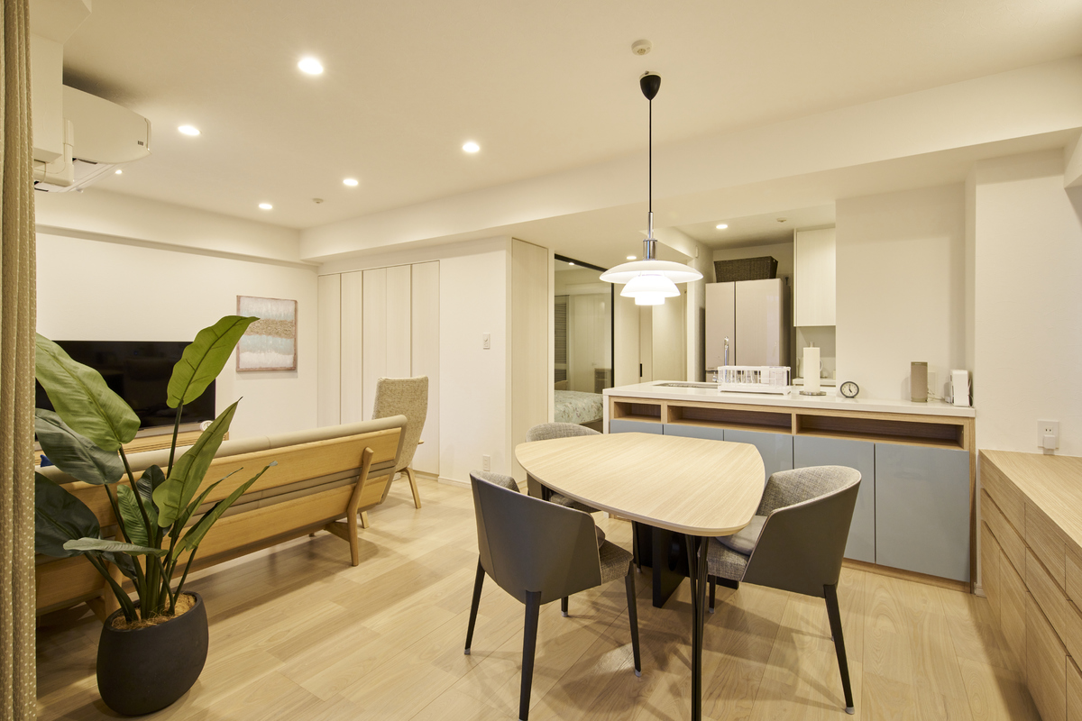 ぐっすり眠れてゆったり暮らせる、夫婦の家