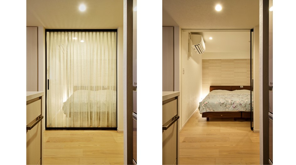 日差しが気にならないように工夫を