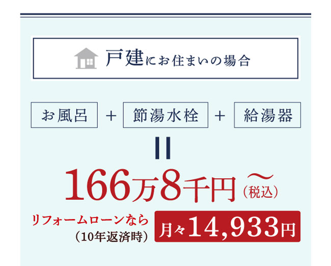 戸建にお住まいの場合