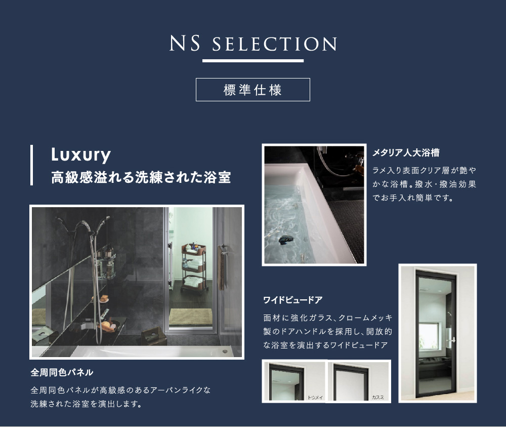 NS selection　標準仕様