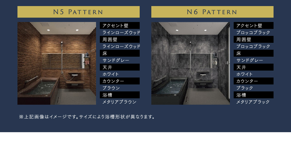 N5 Pattern　N6 Pattern