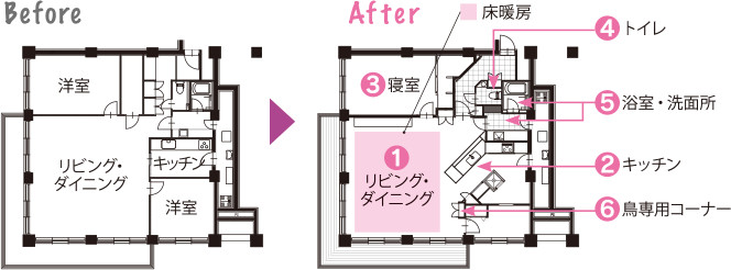 Before → After