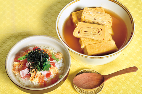 出汁パックで簡単！春の和朝食レシピ
